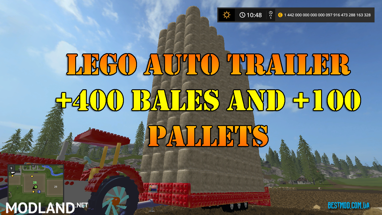 LEGO AUTO TRAILER +400 CAP