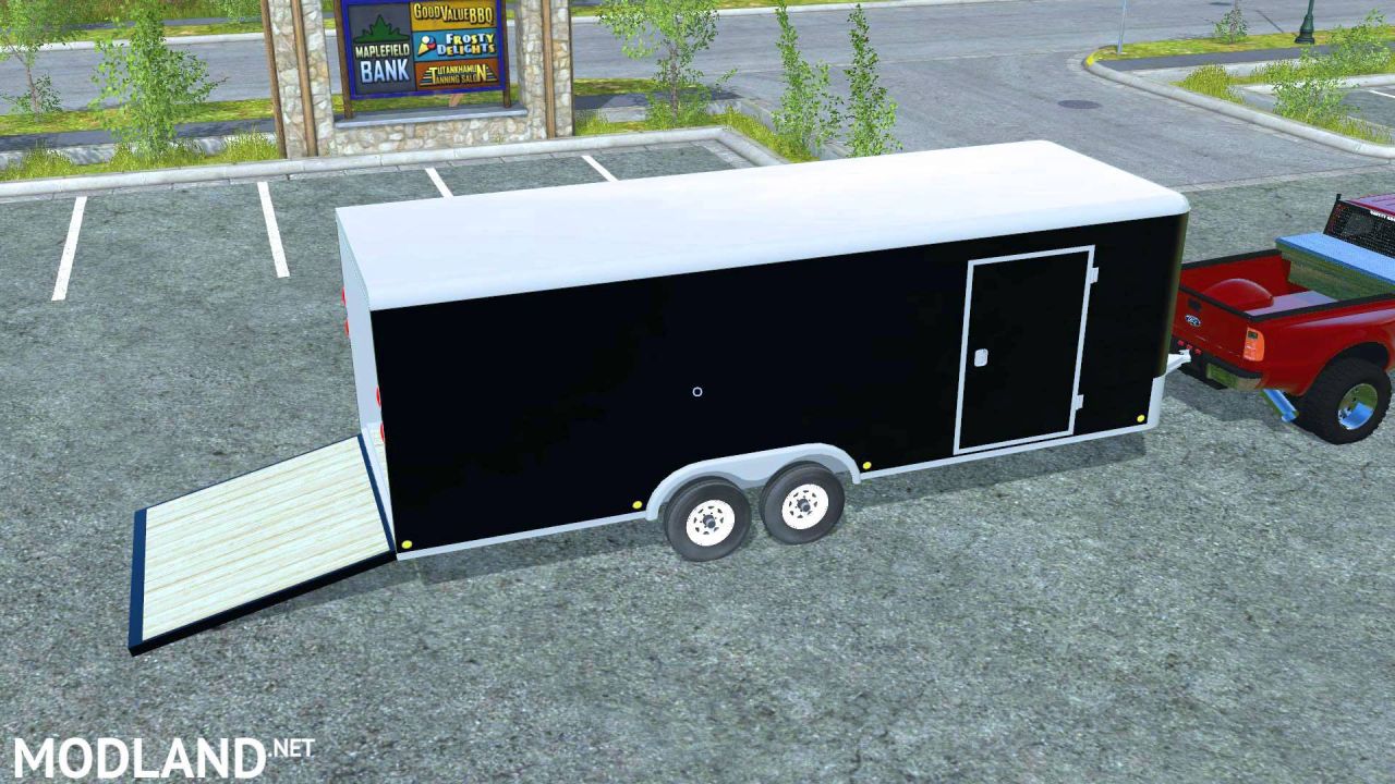 25FT Enclosed Trailer