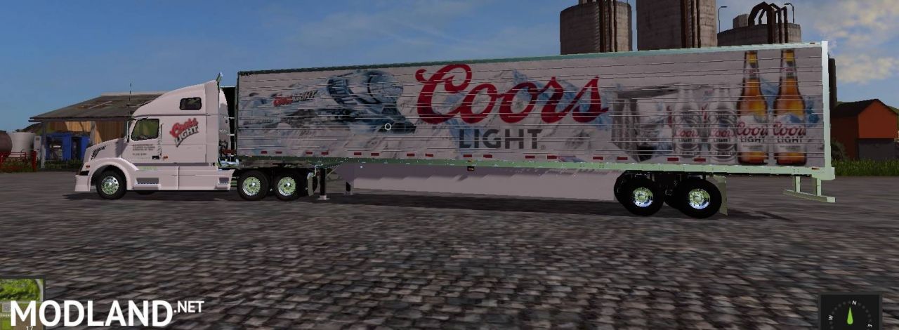 Coors Reefer Trailer