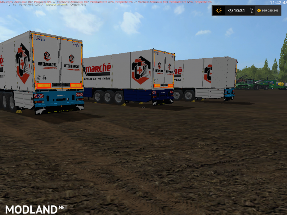 TRAILER Schmitz Intermarche (RETRAVAILLER BY BOB51160)