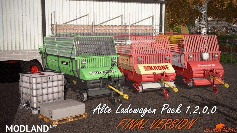 Old forage wagons pack