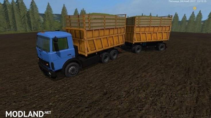 Maz 5516 with trailer
