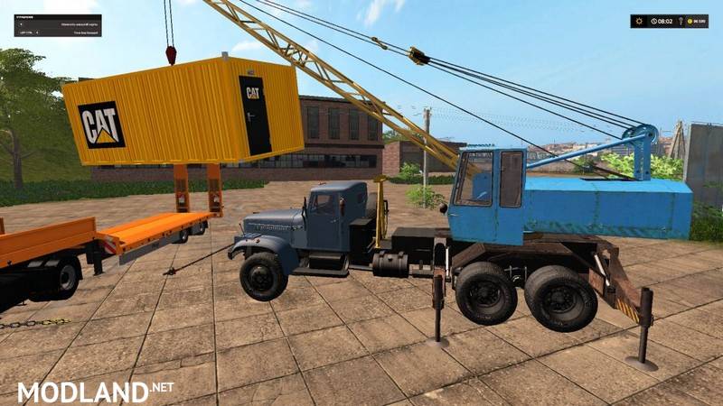 Kraz 257 K1 Crane