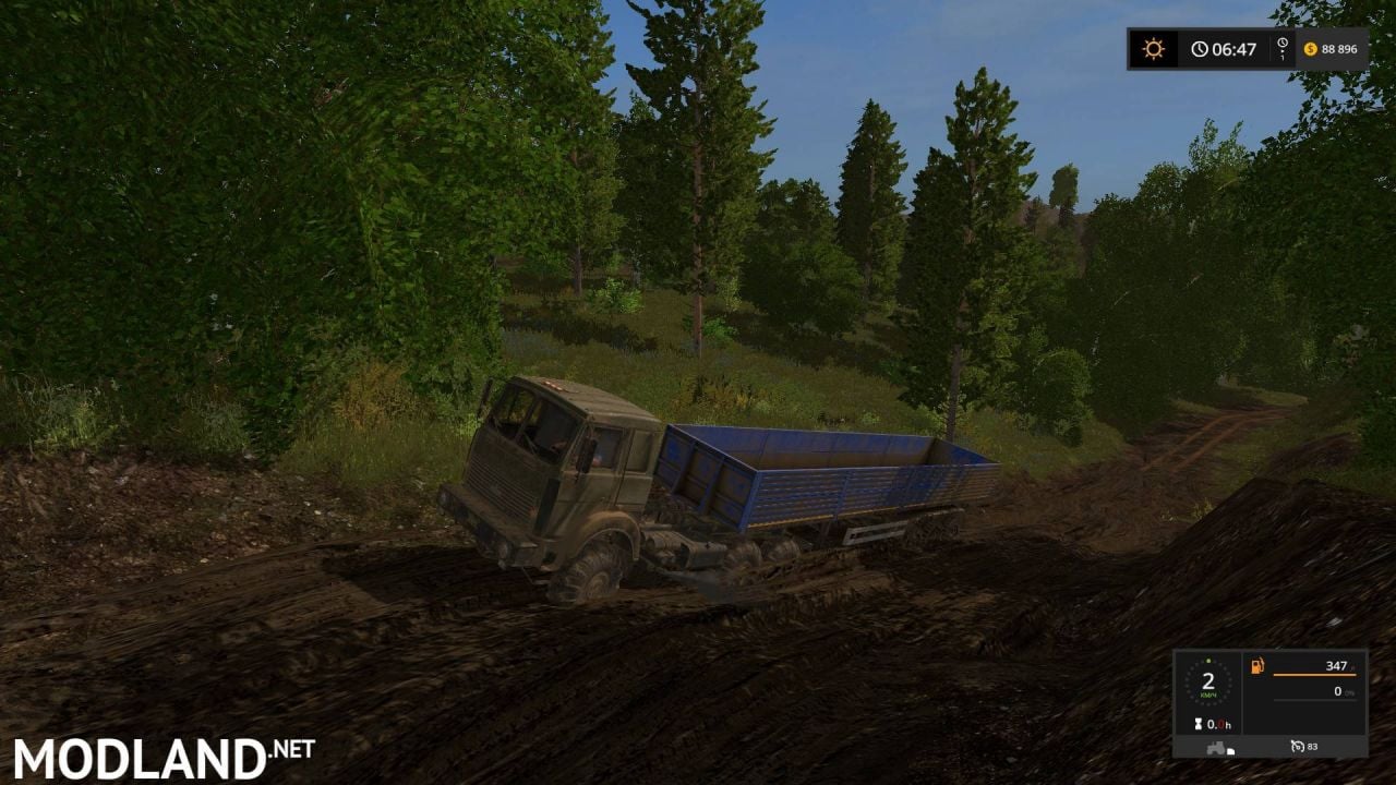MAZ 6317 for ФС17 lively suspension