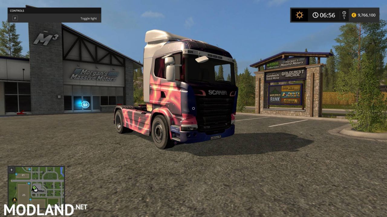 Scania R730 Abstractlight