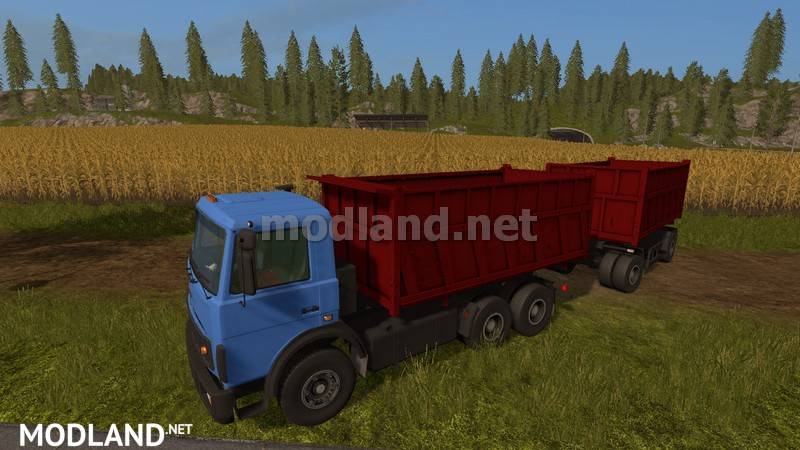 Maz 5516 with trailer