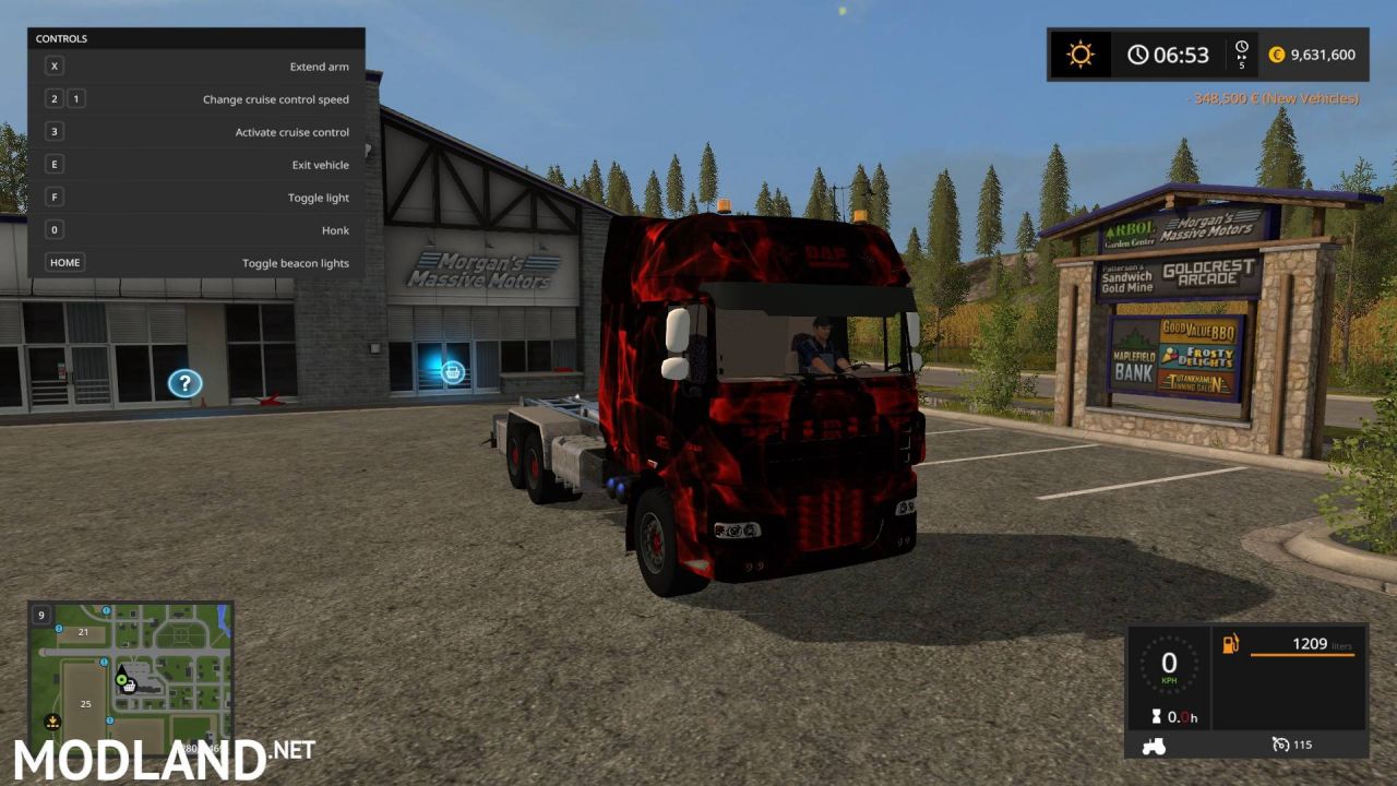 DAF Black and Red