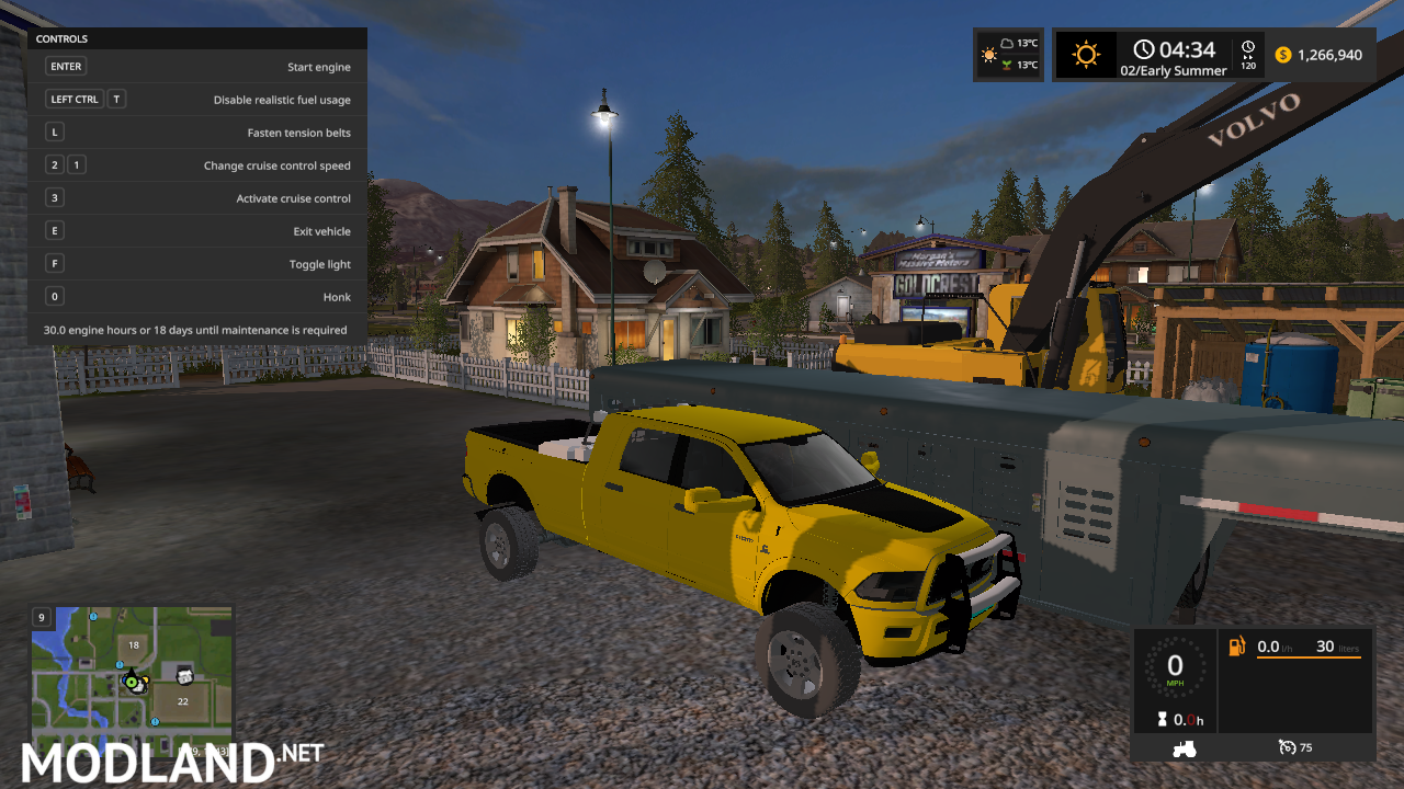 Stock Dodge Longbed
