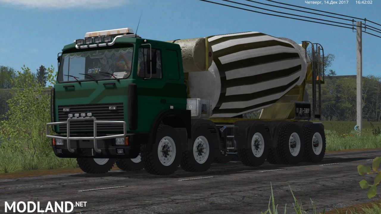 MAZ concrete Mixer for FS 17