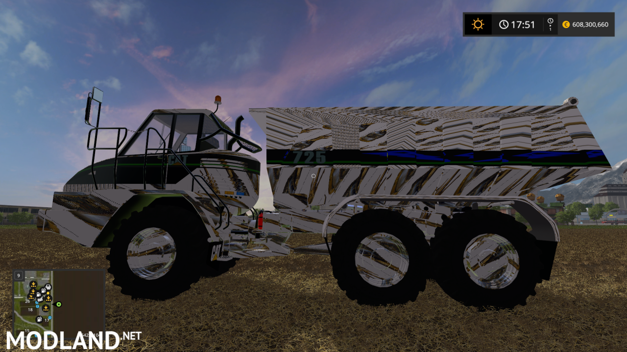 Caterpillar 725A Dump