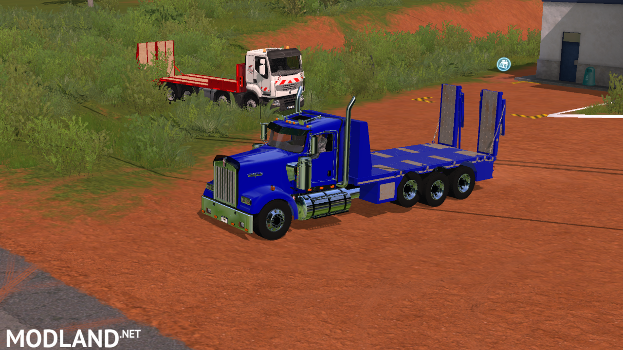 FS17 KW900 Flatbed