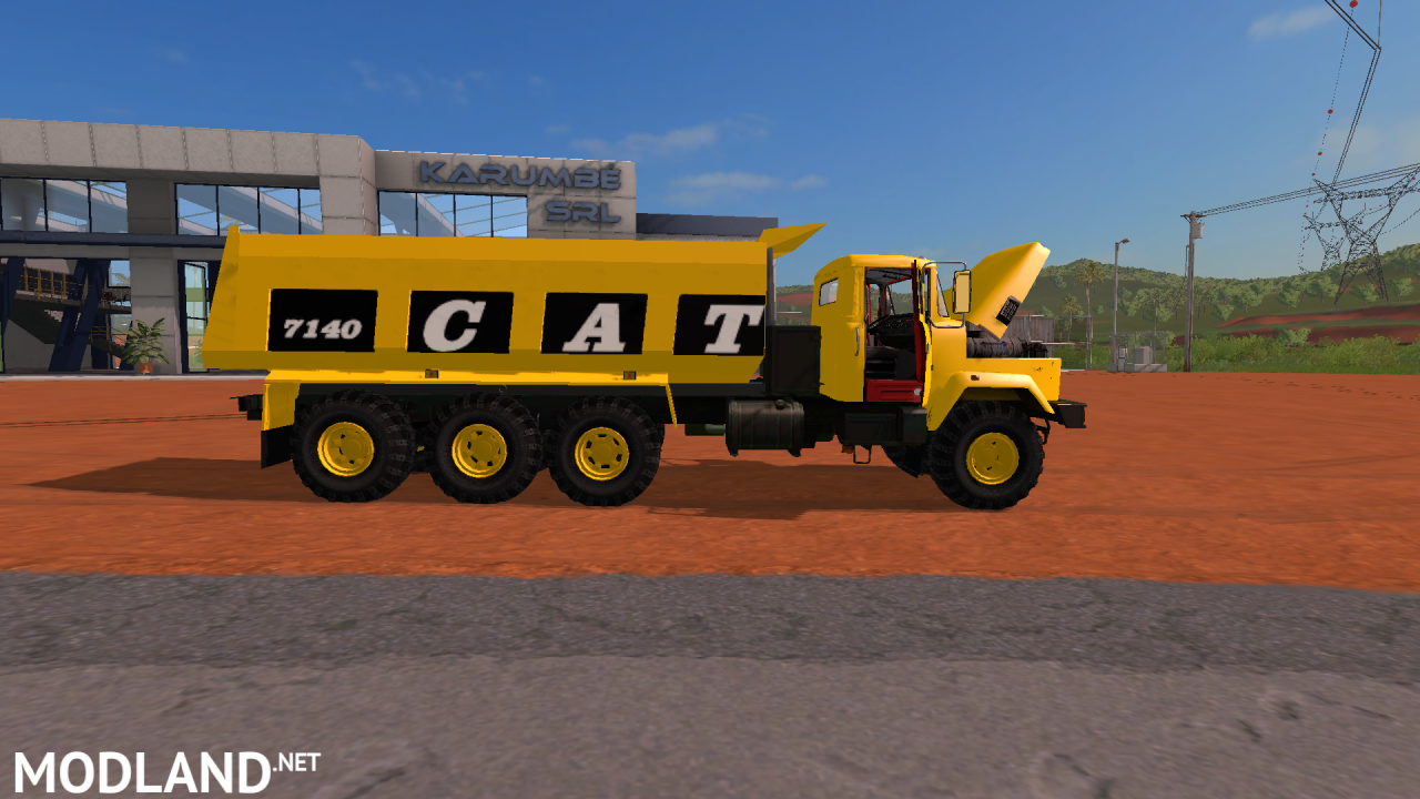 Caterpillar 7140 dump truck