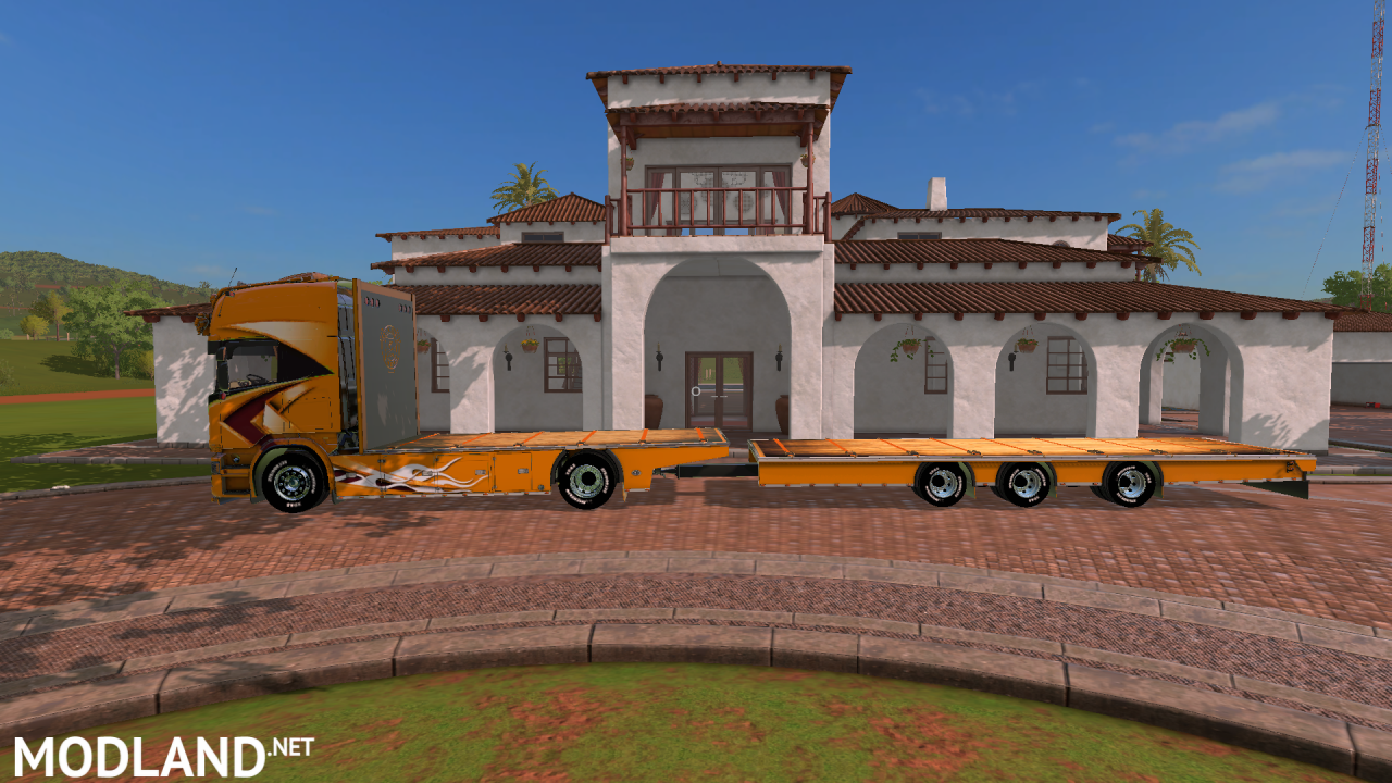 FS17 Scania Lupal Truck and Trailer