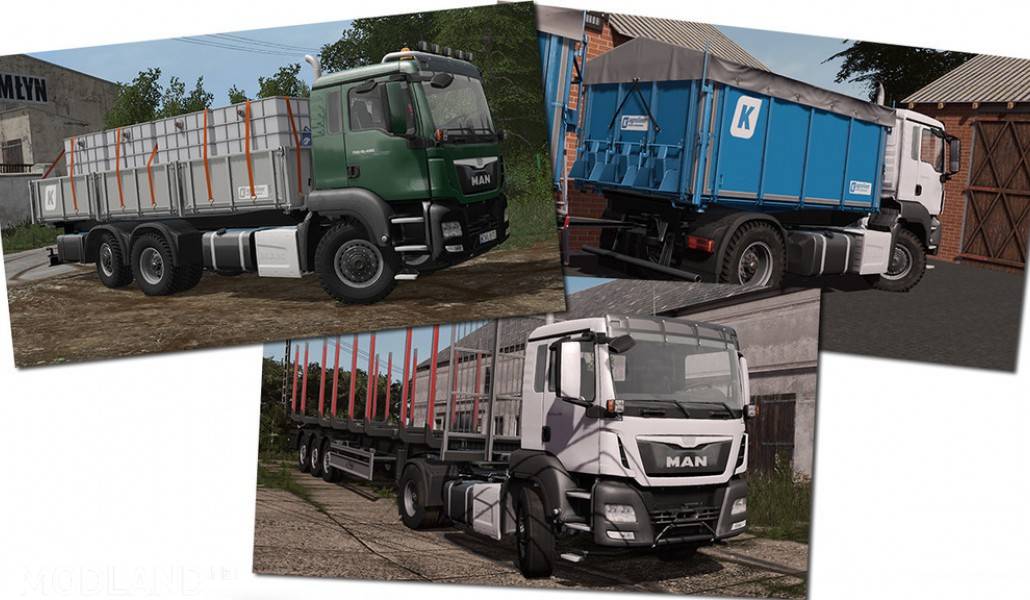 FS17 Man TGS Agro Truck Pack