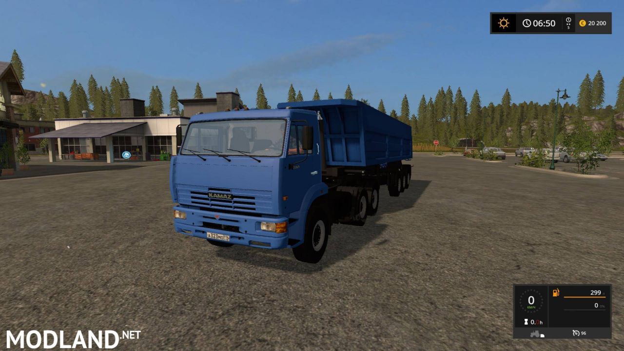 KamaZ 65116 & Trailer Schmitz