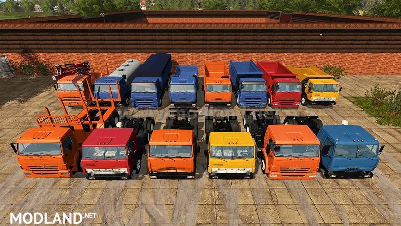KamAZ Pak v 1.8 PF by Andy Vertlib