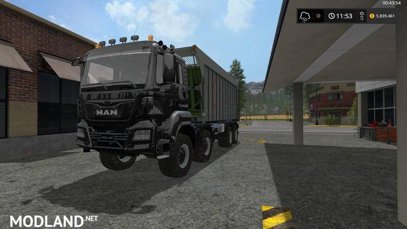 MAN TGS WITH FLIEGL EXTENSION