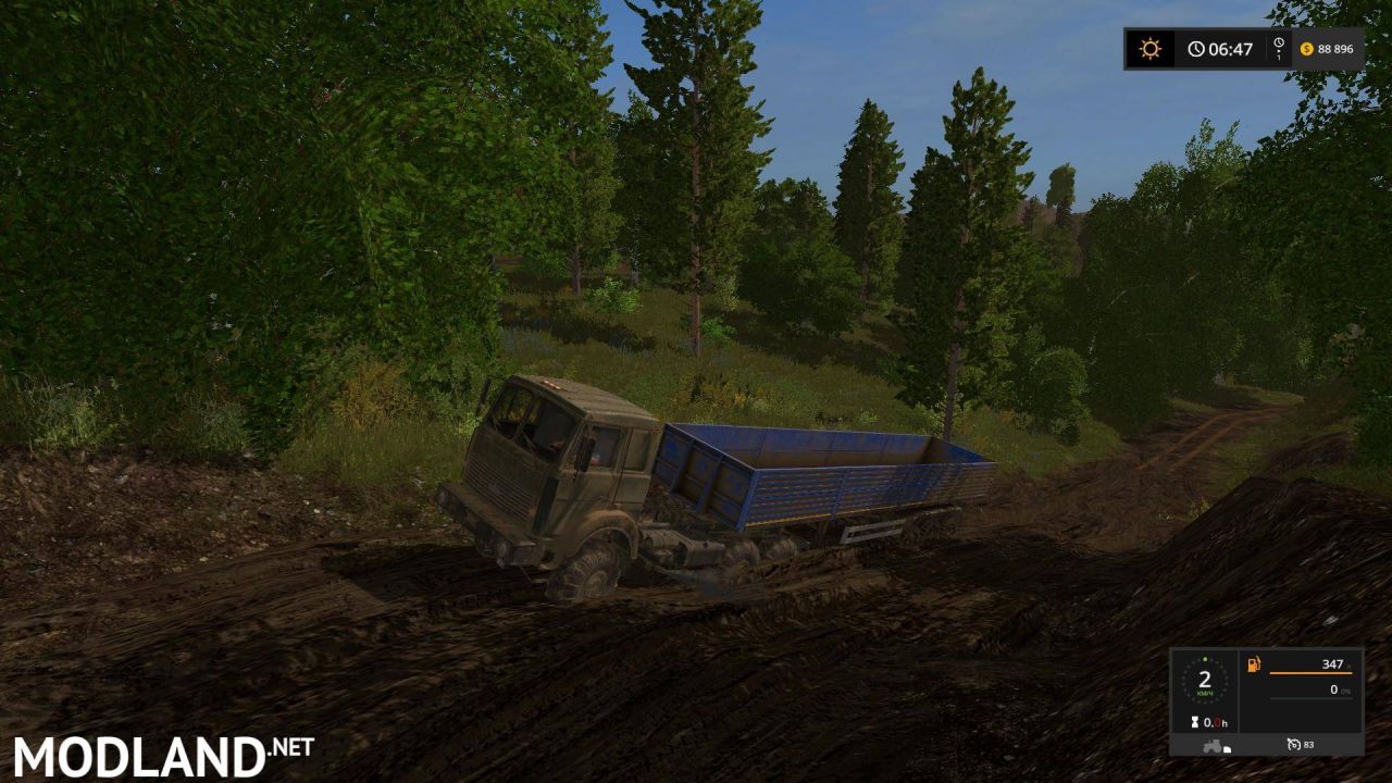 MAZ 6317 FOR FS17 LIVELY SUSPENSION