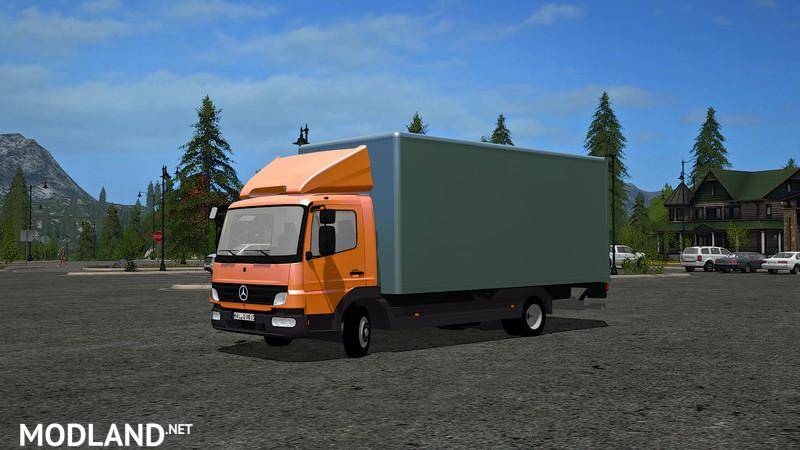 Mercedes Benz Atego 818 with accessories