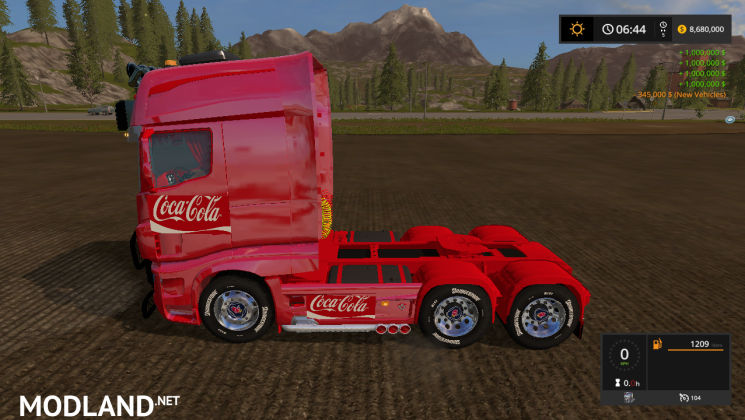 farming Simulator 2017 Coke truck beta