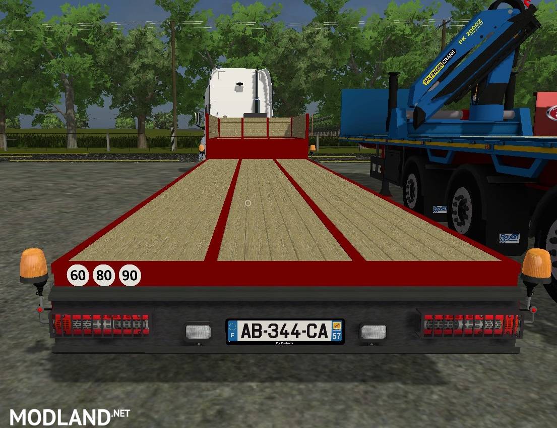 flatbed trailer mods for farming simulator 2017