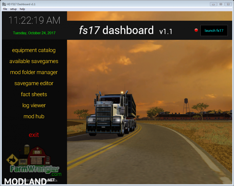 FS17 Dashboard