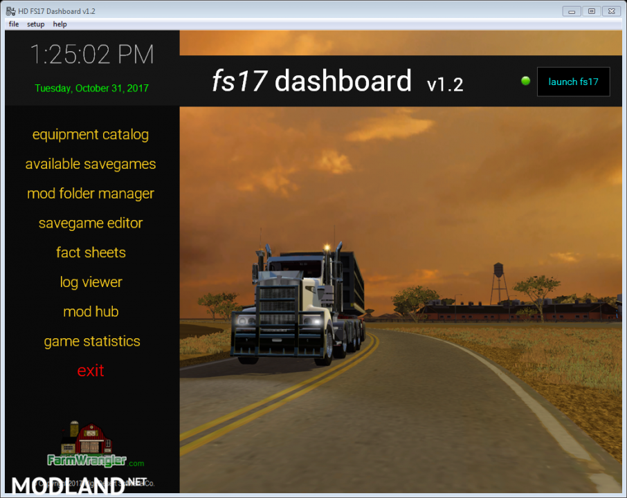 FS17 Dashboard