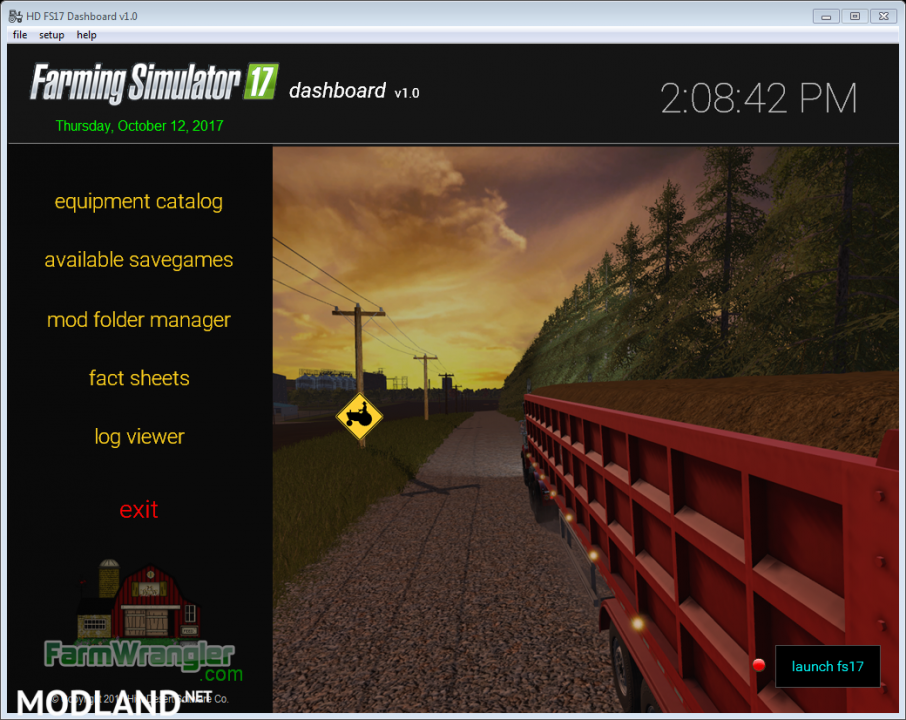 FS17 Dashboard
