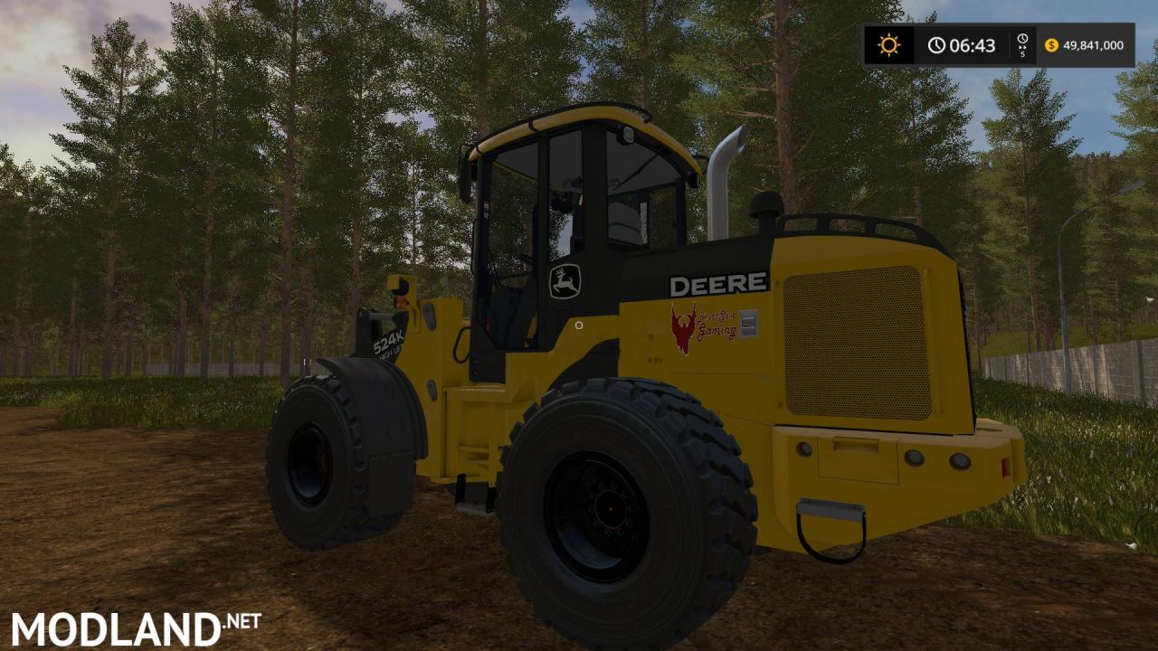 John Deere 524K