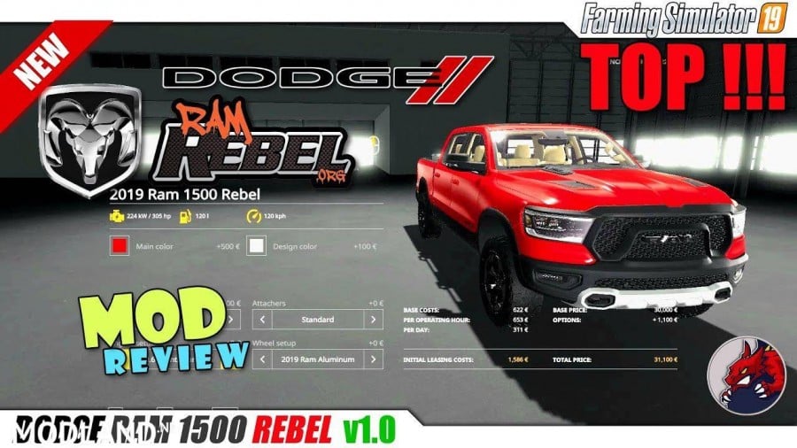 Dodge Ram 1500 Rebel