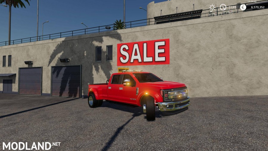 F450 with strobes and oversize banner