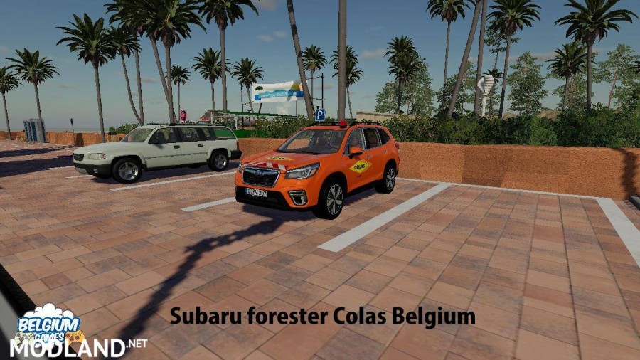 Subaru Forester Colas Belgium Skin