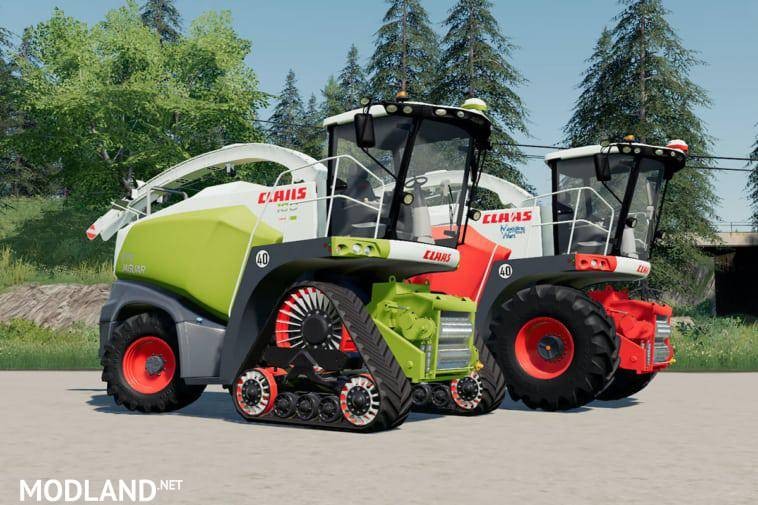 Claas Jaguar 800 Straw Edition