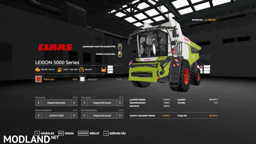CLAAS Lexion Series