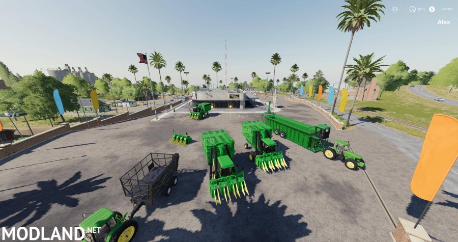 John Deere 9970 Cotton pack test