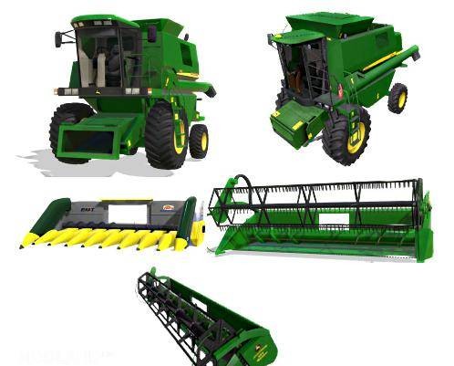 John Deere Mahdrescher 1450/1550 Pack v 0.5 Beta