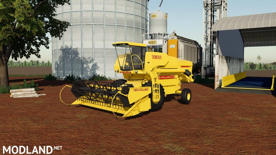 New Holland 8055 + Cutters