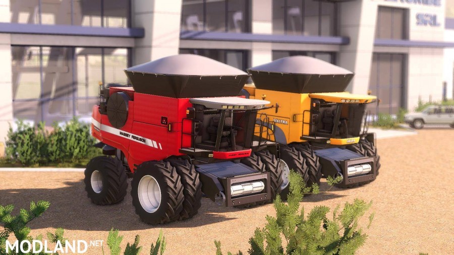 Valtra Bc 8800E + Massey Ferguson 9895