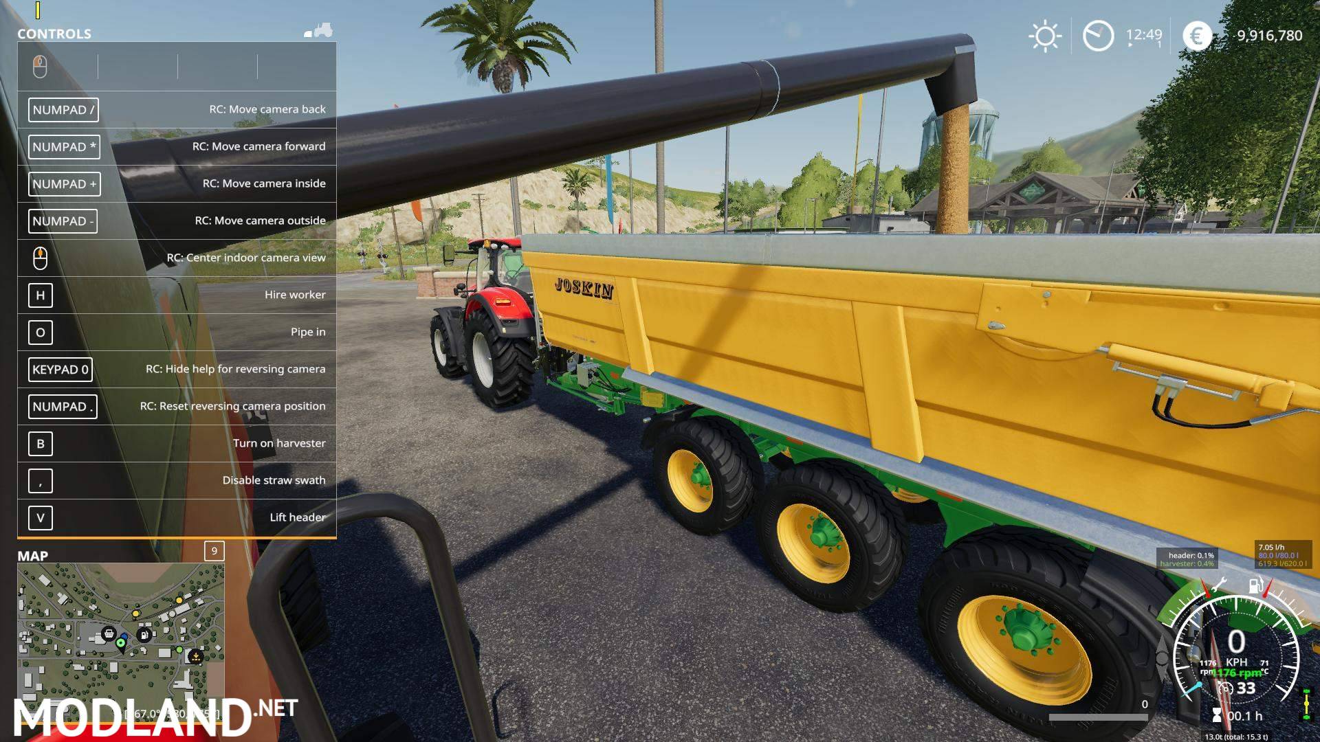 Player Action Camera v 1.0 - FS19 mods / Farming Simulator 19 mods