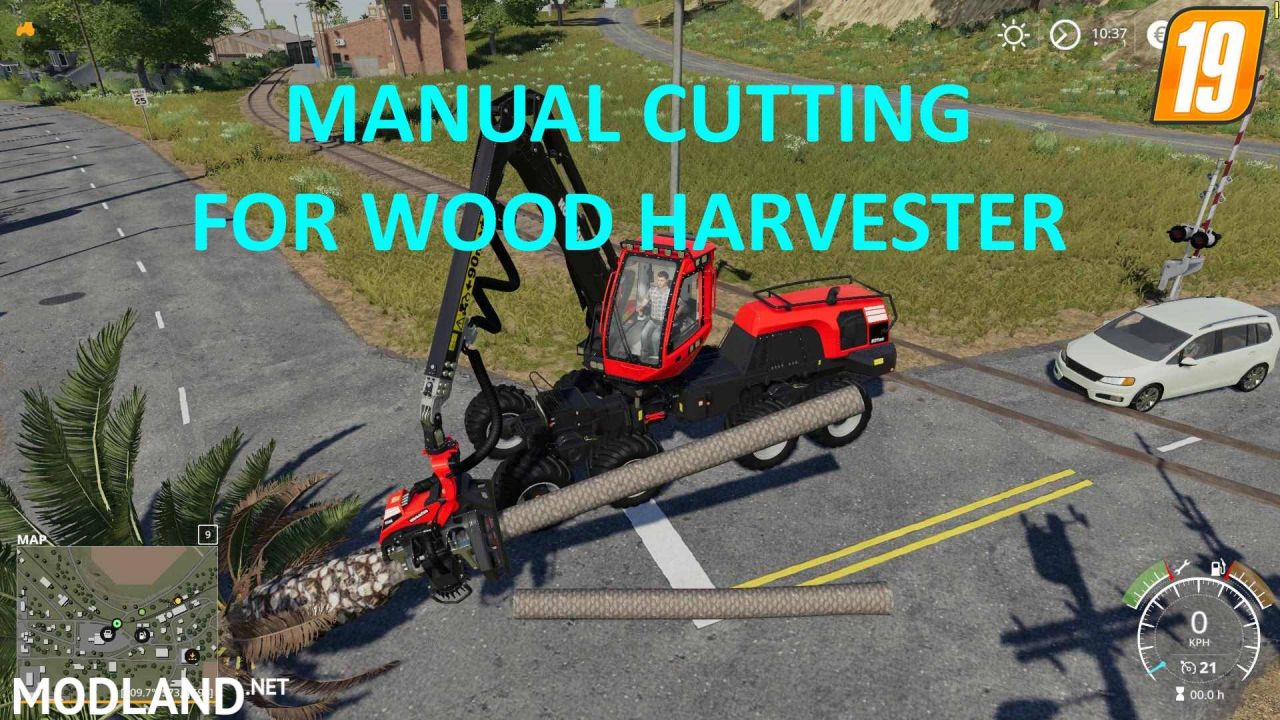 Manual Cutting for Wood Harvester