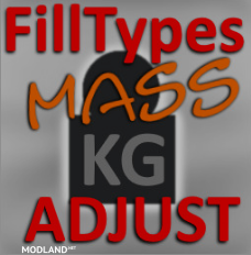  Filltype (Goods) Mass Adjustment (Realistic Weights)