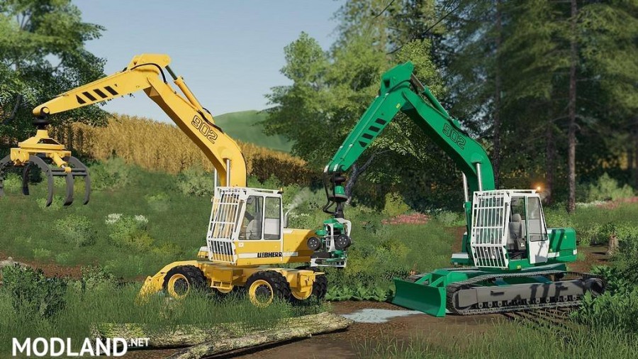 Excavator Liebherr 902 Pack