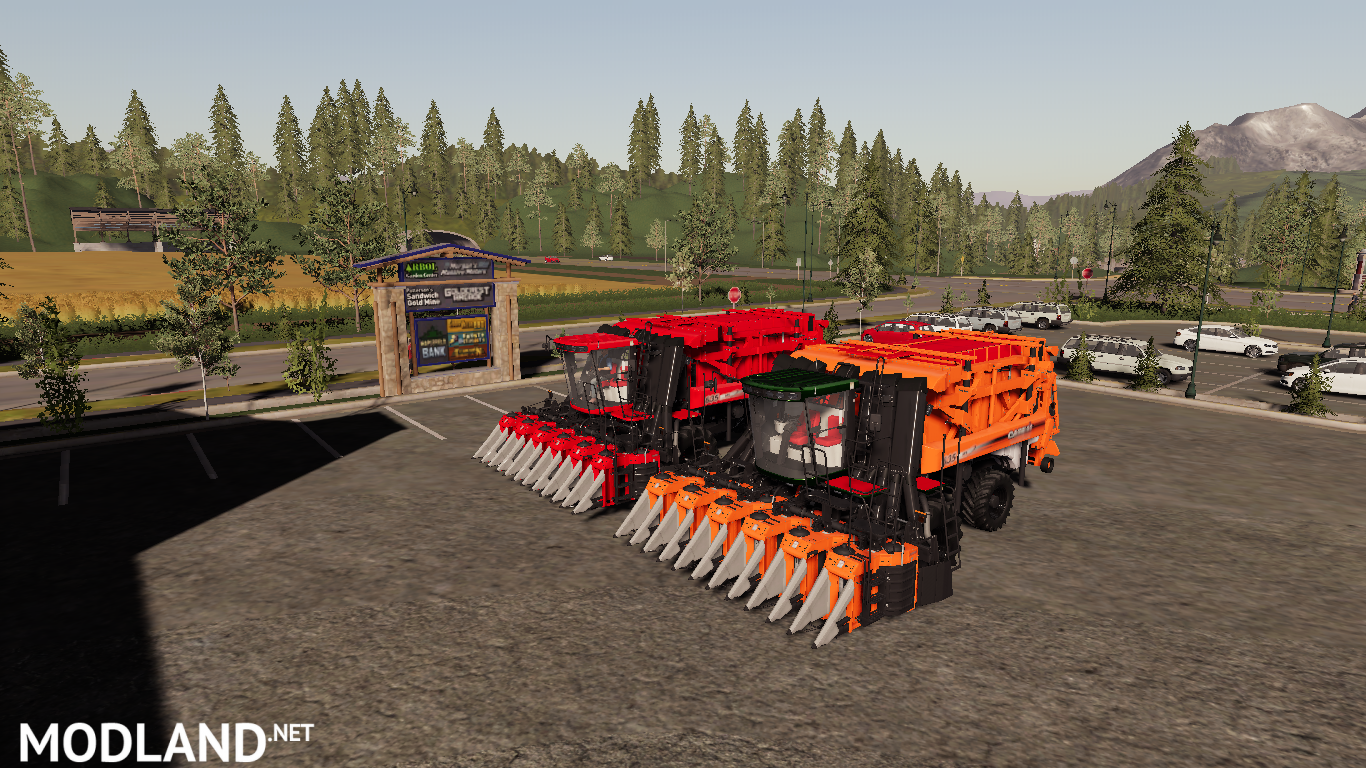 Crazy +100m CASEIH Module Express 635 Cotton Harvester - FS 19