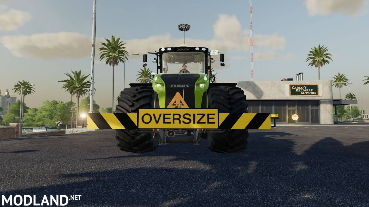 3 Point Oversized Sign