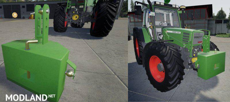 800KG Stahl Gewicht