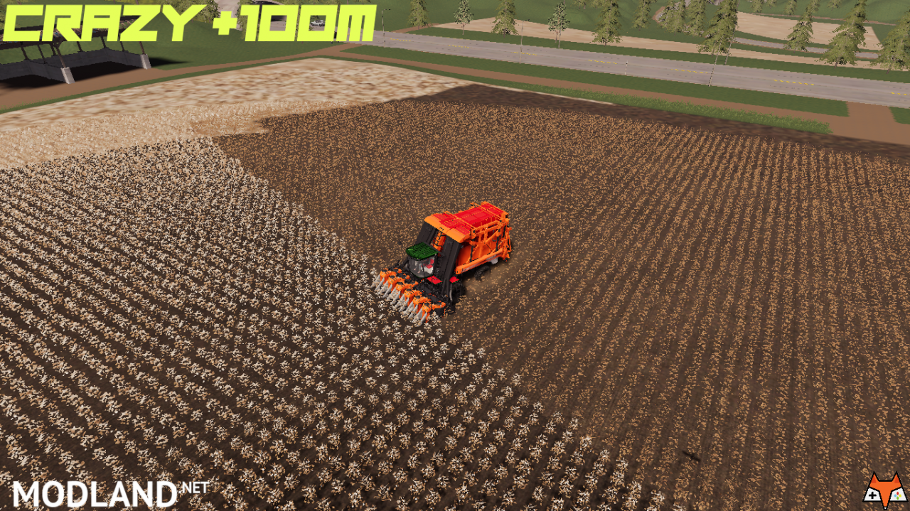 Crazy +100m CASEIH Module Express 635 Cotton Harvester
