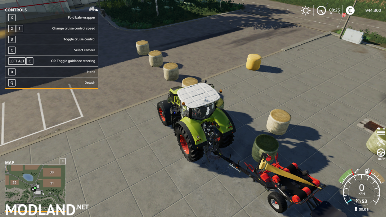 URSUS Z-586 Very Fast Bale Wrapping