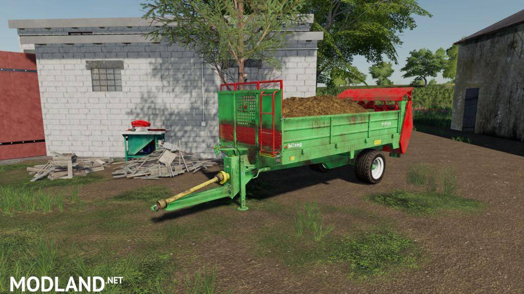 UNIA TYTAN 6 MANURE SPREADER