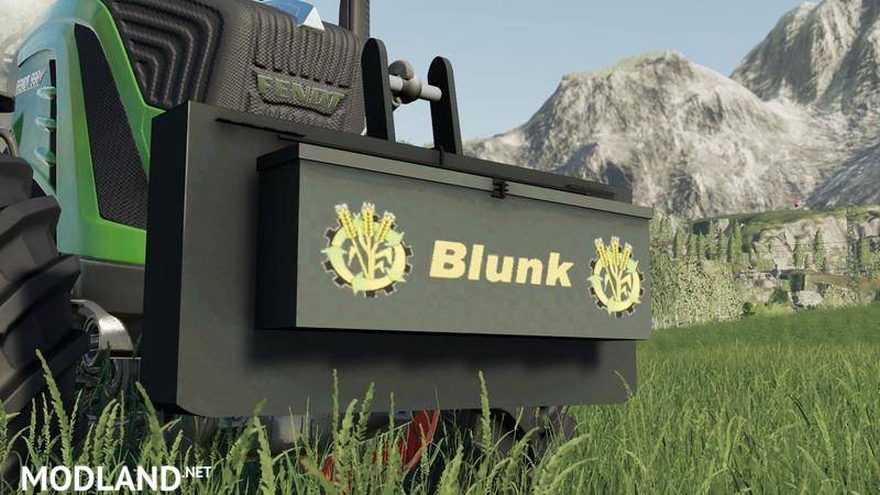 Blunk weight