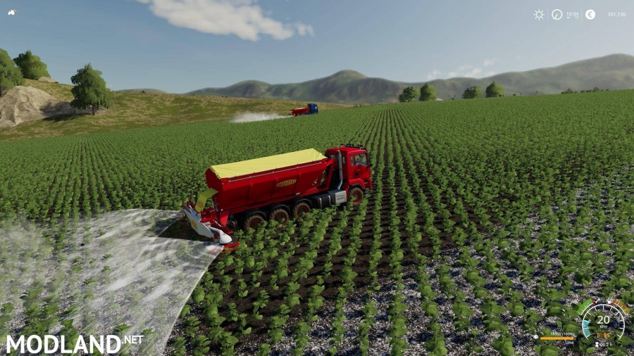 Bredal Hooklift Fertilize spreader